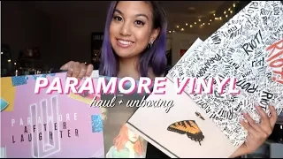 PARAMORE VINYL HAUL/UNBOXING  ♡ Riot!, Brand New Eyes, Self-Titled, After Laughter