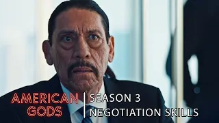Negotiation Skills | American Gods Best Scenes Season 3 Episode 7