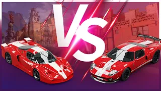 Ford GT 2005 VS Ferrari FXX 2005 - Forza Horizon 5