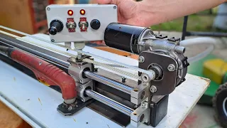 Cutting Steel easier than you think - Use Wiper Motor