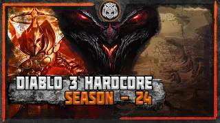 Diablo 3. Season 24. HC. Качаем некроманта
