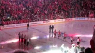 National Anthem - Blackhawks vs. Canucks, Game 5, 5/9/10