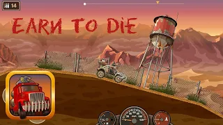 Earn To Die is a 2D racing game | Drive through a post-apocalyptic wasteland surrounded by zombies