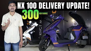 300 KM Range - RIVOT Motors NX 100 Electric Scooter Delivery Update - EV Bro