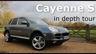 2004 Porsche Cayenne s 4.5 V8 955 type 9pa  Interior, exterior detailed tour startup