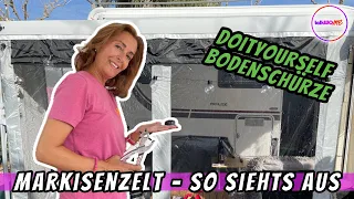 Wohnmobil - Markisenzelt | DIY Bodenschürze | Tipps zum Überwintern und für Neucamper