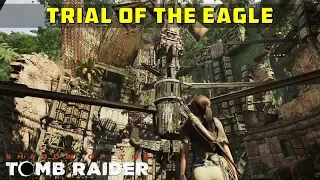 How to Complete the Trial of the Eagle (Path to the Hidden City, Puzzle) - SHADOW OF THE TOMB RAIDER