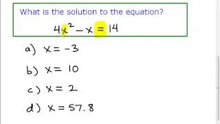 GED Exam Math Tip YOU NEED TO KNOW