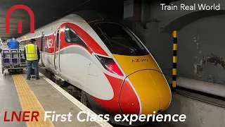 Train Real World - LNER First Class Experience! - Alfreton to London Kings Cross via Grantham