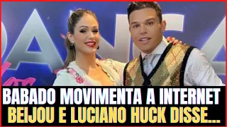 👉 Confirmado! TIERRY BEIJOU Bailarina da Dança dos Famosos e Luciano Huck o Deixou Constrangido