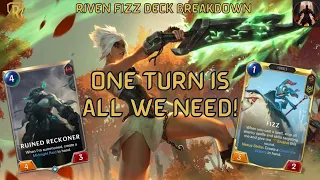 One Turn Kills with Riven Fizz! | Deck Breakdown & Gameplay | Legends of Runeterra