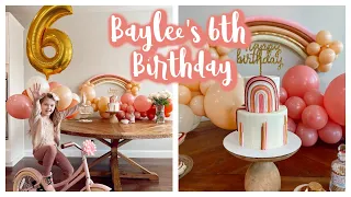 BAYLEE'S 6TH BIRTHDAY VLOG | Tara Henderson