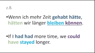 German Grammar: Modals, Past Subjunctive