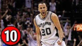 Manu Ginobili Top 10 Plays of Career