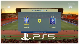 FIFA 21 PS5 | France VS Brazil | FIFA WORLD CUP FINAL 2018 | Most Intense Match | HDR Next Gen