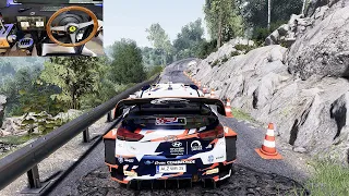 WRC 10 Hyundai EXTREME  Steering wheel and shifter gameplay