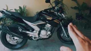 YAMAHA FAZER 250 MODELO ANTIGO - AINDA VALE A PENA.