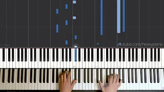 Philip Glass - Truman Sleeps Piano Synthesia