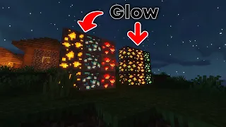 How To Make Ores Glow In Minecraft