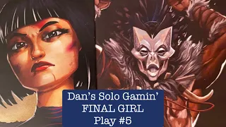 FINAL GIRL Play #5 (Reiko vs Inkanyamba @ Sacred Groves) | Dan's Solo Gamin'