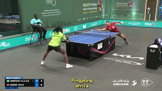 Omar Assar 🇪🇬 vs Olajide Omotayo 🇳🇬 | Men's Team Final | 2023 Africa Senior Championships