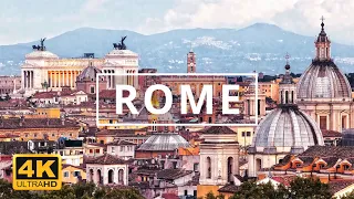 Rome, Italy 🇮🇹 | 4K Drone Footage