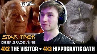 Tears... STAR TREK DS9 The Visitor + Hippocratic Oath | 4x2/4x3 REACTION | FIRST TIME WATCHING!!