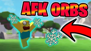 HOW TO AFK ORBS USING A MACRO FOR MASSIVE GAINS! | Giant Simulator