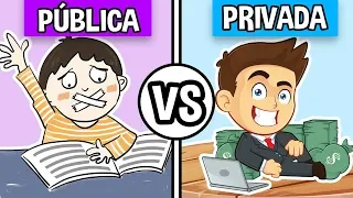 Escuela PÚBLICA vs Escuela PRIVADA