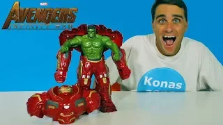 Avengers Infinity War Hulk Out Hulkbuster ! || Toy Review || Konas2002