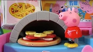 Peppa Pig Pizzeria Playset Carry Case  - Juguetes de Peppa Pig