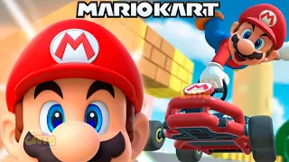 SUPER MARIO KART ROUND #2 cartoon game for kids Baby new in SPT Super Mario Kart Tour