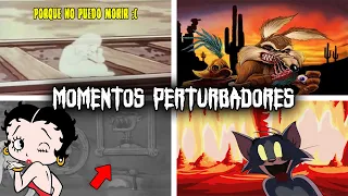 10 Momentos Perturbadores en Caricaturas Clásicas del Pasado