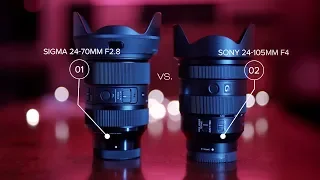 Sigma 24-70mm f2.8 vs. Sony 24-105mm f4 - Which one is BETTER?