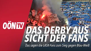 LASK gegen Blau-Weiß: So erlebten die Fans das Linzer Derby