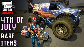 GTA 5 Online - Independence Day 2021 | ALL Limited Edition Items