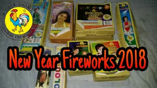 New Year Fireworks 2017-2018|(India)Fireworks Stash| Diwali Crackers Unboxing|Fireworks stash 2018