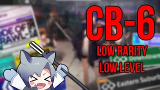 [Arknights] CB-6: Low Rarity, Low Level (E1-10 Squad)