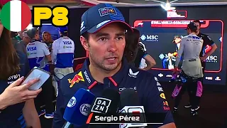 "Todo Puede Pasar En Mónaco" | Declaraciones Checo Pérez Tras Finalizar P8 | Imola 2024