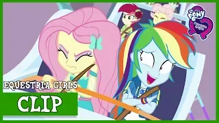 Rainbow is Afraid of Rollercoasters | MLP: Equestria Girls | Rollercoaster of Friendship [Full HD]