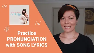 CALL ME MAYBE | Practice PRONUNCIATION with SONG LYRICS | Learn pronunciation SLOWLY with MUSIC