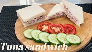 How to Make Tuna Sandwich with Mayo #shorts