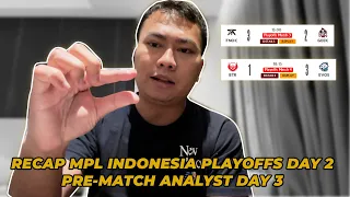 Fnatic Onic Evos Glory Final Upper Bracket! BTR Mode Playoff Rungkad? - Recap day 2 MPL Plyaoff