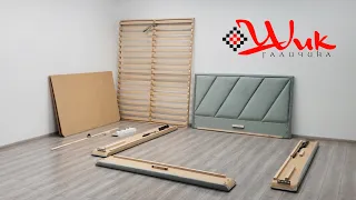 Збірка ліжка з підйомним механізмом. Шик Галичина