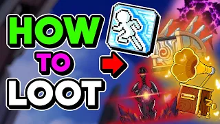 Maplestory Bossing Loot System Explanation (Blink for loot)