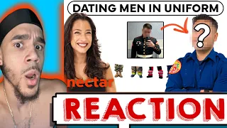 Reacting to blind dating men in uniform | vs 1