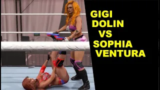 WWE 2K24 Gigi Dolin vs Sophia Ventura - Motion Capture