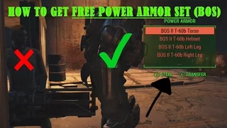 Fallout 4 | How to get Free BOS Power Armor Set [FULL GUIDE]