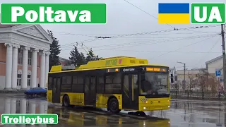 UA - POLTAVA TROLLEYBUS / Полтавський тролейбус 2020 [4K]