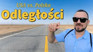 USA vs. Polska - Odległości